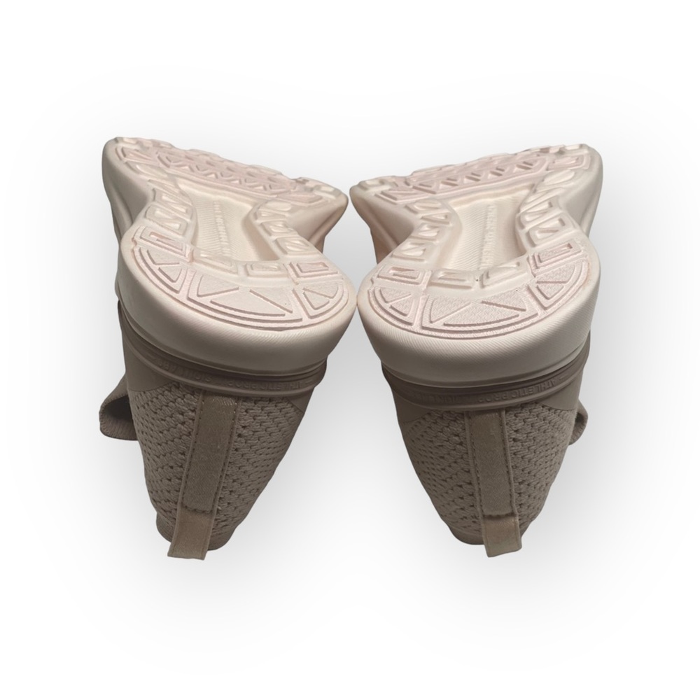 new APL 𖤐 Techloom Bliss Knit Satin Strap Running Shoe Sneakers 𖤐 Rose Nude 𖤐 - Picture 12 of 16